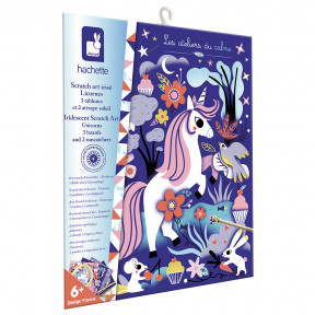 Kit creativo - Unicorno Scratch Art