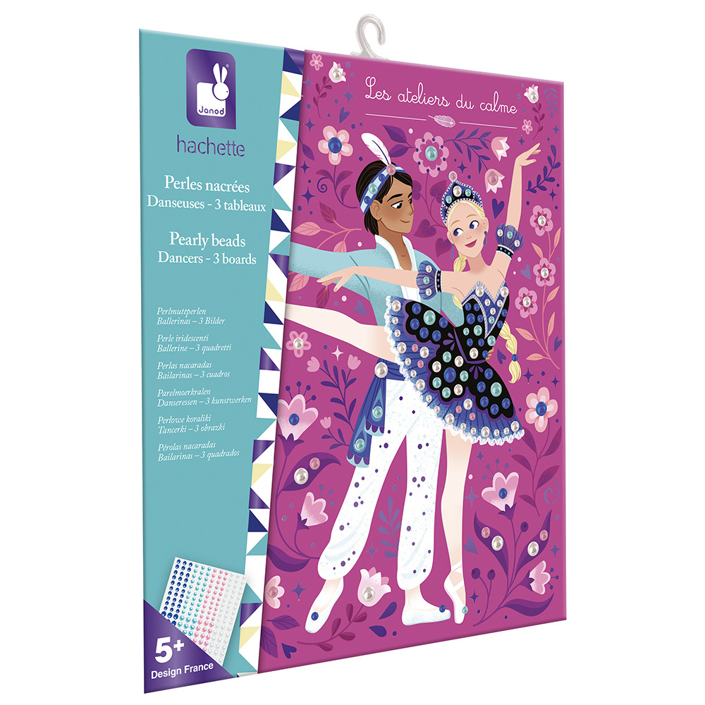 Janod Kit Creativo Bollywood Dorado | Manualidades Para Niños +7 Años Con Técnica De Gilding Y Decoración (J07809)