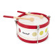 Tambour Confetti en bois, éveil sonore musical, imitation instrument de musique, pour enfant à partir de 2 ans JANOD