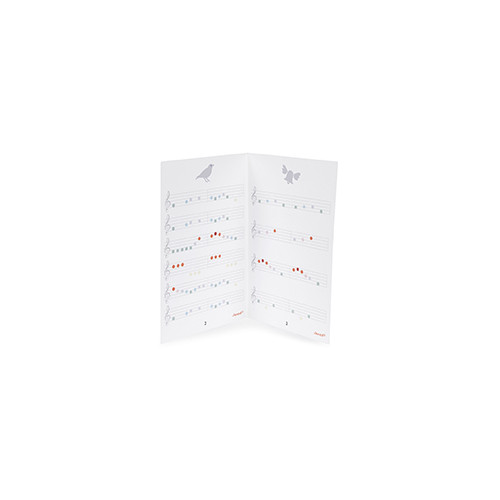 Mon premier piano électronique en bois, imitation instrument de musique, éveil sonore musical, pour enfant dès 3 ans JANOD