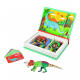 Magnéti'book Dinosaures, 40 magnets, magnétique, aimants, éducatif pour enfant à partir de 3 ans JANOD
