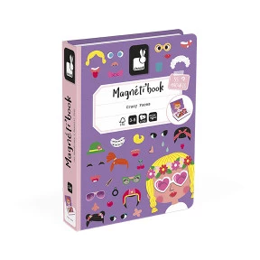 Magneti'Book Crazy Faces Chicas