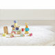 Pierres à empiler sweet cocoon en bois, éveil motricité, logique, design, pour enfant à partir de 2 ans JANOD