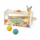 Tap Tap Xylo Pure en bois, banc à marteler, xylophone, éveil musical sonore, motricité enfant à partir de 12 mois JANOD