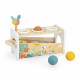 Tap Tap Xylo Pure en bois, banc à marteler, xylophone, éveil musical sonore, motricité enfant à partir de 12 mois JANOD