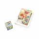 Barquette 6 Cubes Pure en bois, animaux, blocs, éveil motricité bébé, pour enfant à partir de 12 mois JANOD