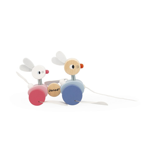 Lapins à promener (bois)