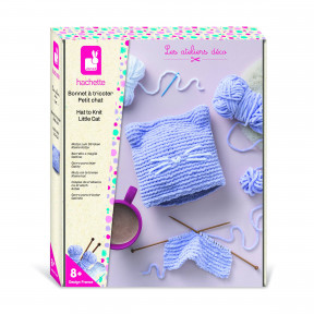 Creative Kit - Knitting Kitten Hat