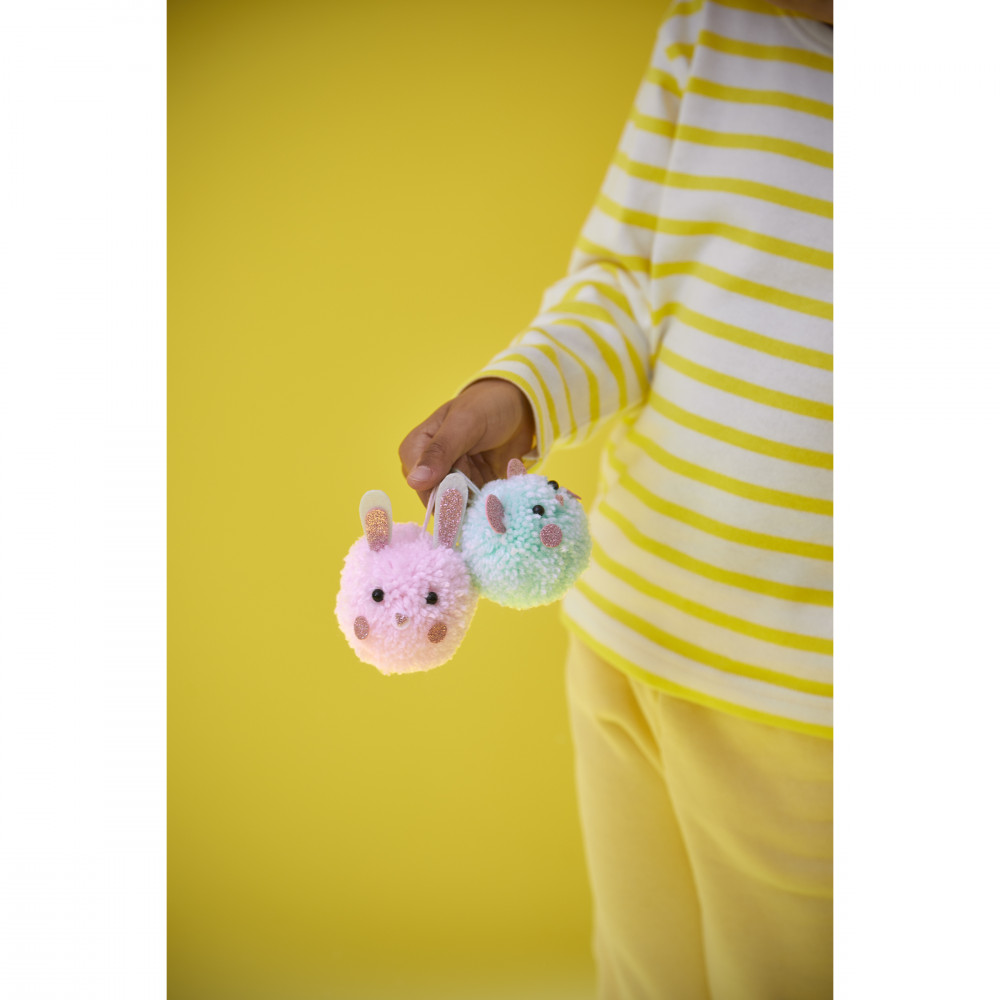 Janod Kit Créatif - Pompons 3 Petits Animaux Janod Kit Créatif - Pompons 3 Petits Animaux