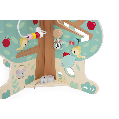 Arbre en bois multi-activité 20 activités pour enfant dès 1 an JANOD
