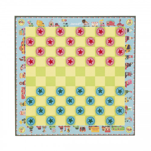 Karussell-Spielset aus Holz und Pappe, Brettspiele für Kinder ab 5 Jahren