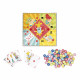 Coffret multi jeux carrousel en bois et carton jeux de société enfant à partir de 5 ans