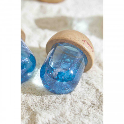 Bulles sensorielles bleues, pour aider les enfants dès 1 an à retrouver le calme, jeu sensoriel  JANOD