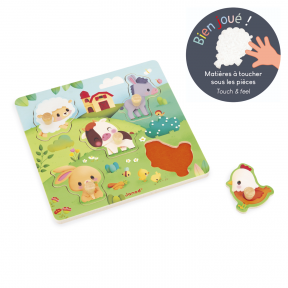 Touch-Puzzle Bauernhof 5 Teile