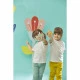 Lot de 2 talkies-walkies pour enfant dès 3 ans ,rechargeables, portée de 300 mètres JANOD
