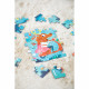 Carte puzzle en carton thème dolce vita, 25 pièces JANOD