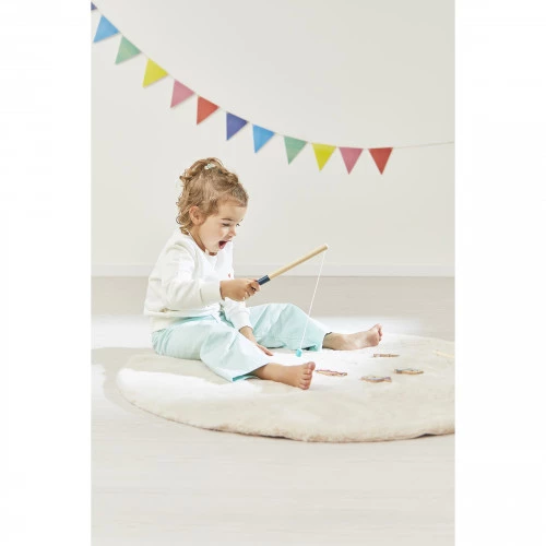 Jeu de pêche en bois avec poissons pour enfant dès 2 ans JANOD