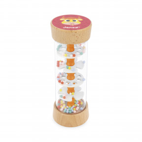 Palo de lluvia de madera de granja - Vaca