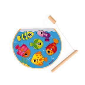 Puzle Magnético / Juego de Pesca Speedy Fish (madera)