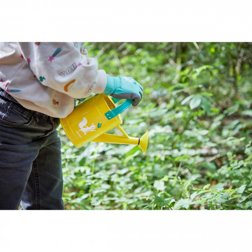 Arrosoir pour enfant en métal, jaune , jeu de jardinage JANOD