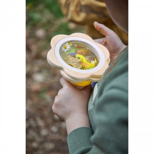 Kaléidoscope en bois pour enfants dès 3 ans pour observer la nature JANOD