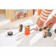 Garage en bois pour enfant dès 2 ans avec 15 accessoires JANOD