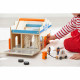 Garage en bois pour enfant dès 2 ans avec 15 accessoires JANOD