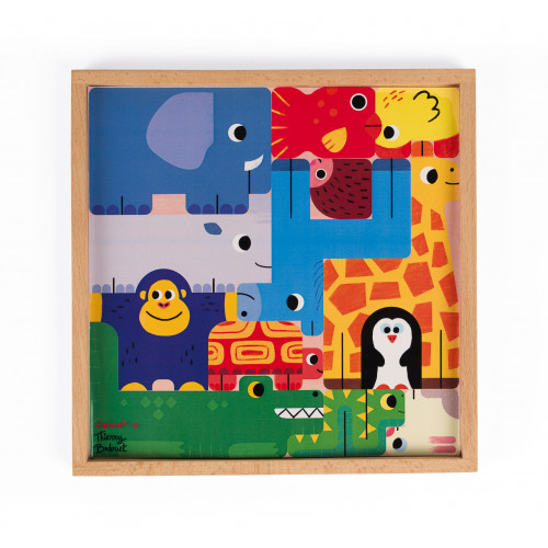 janod animal balancing and puzzle game