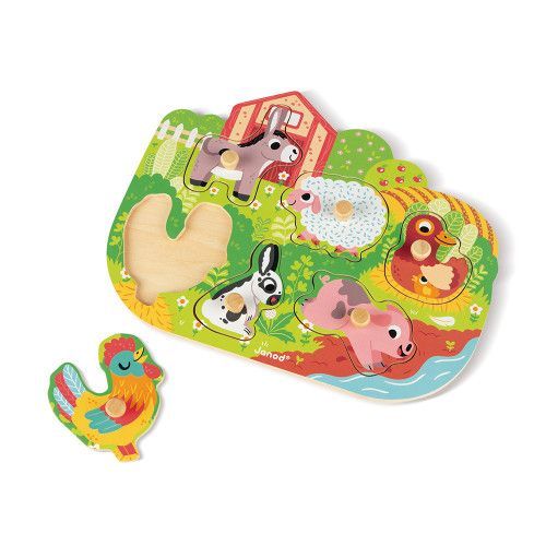 Puzzle Cadre en Bois - Family Farm Puzzle acheter en ligne