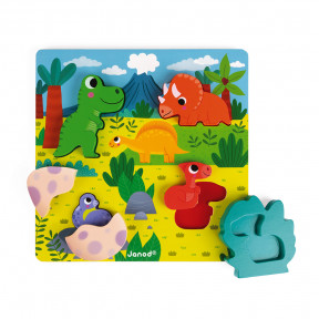 coffret 3 puzzles janod