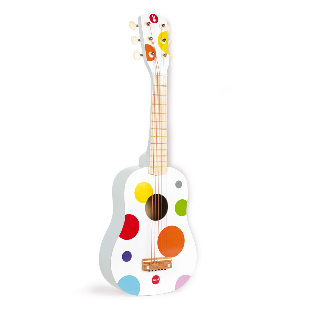 adultes débutants jouet musical en bois 53,3 cm 38 Red Guitare à 6 cordes en bois pour enfants 