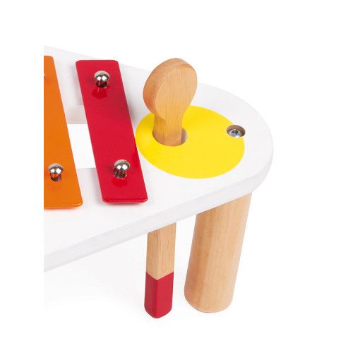 Trompette en bois Janod pour enfant de - Musicakids éveil musical