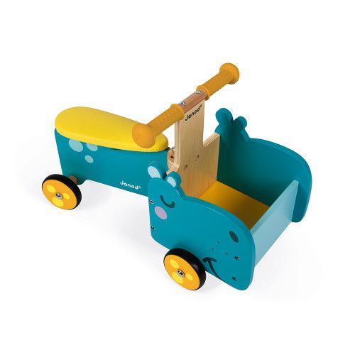 Porteur voiture enfant Bleu - Janod