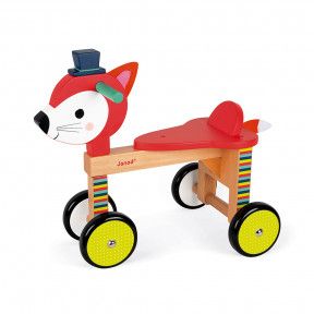 Porteur Renard Baby Forest (bois)