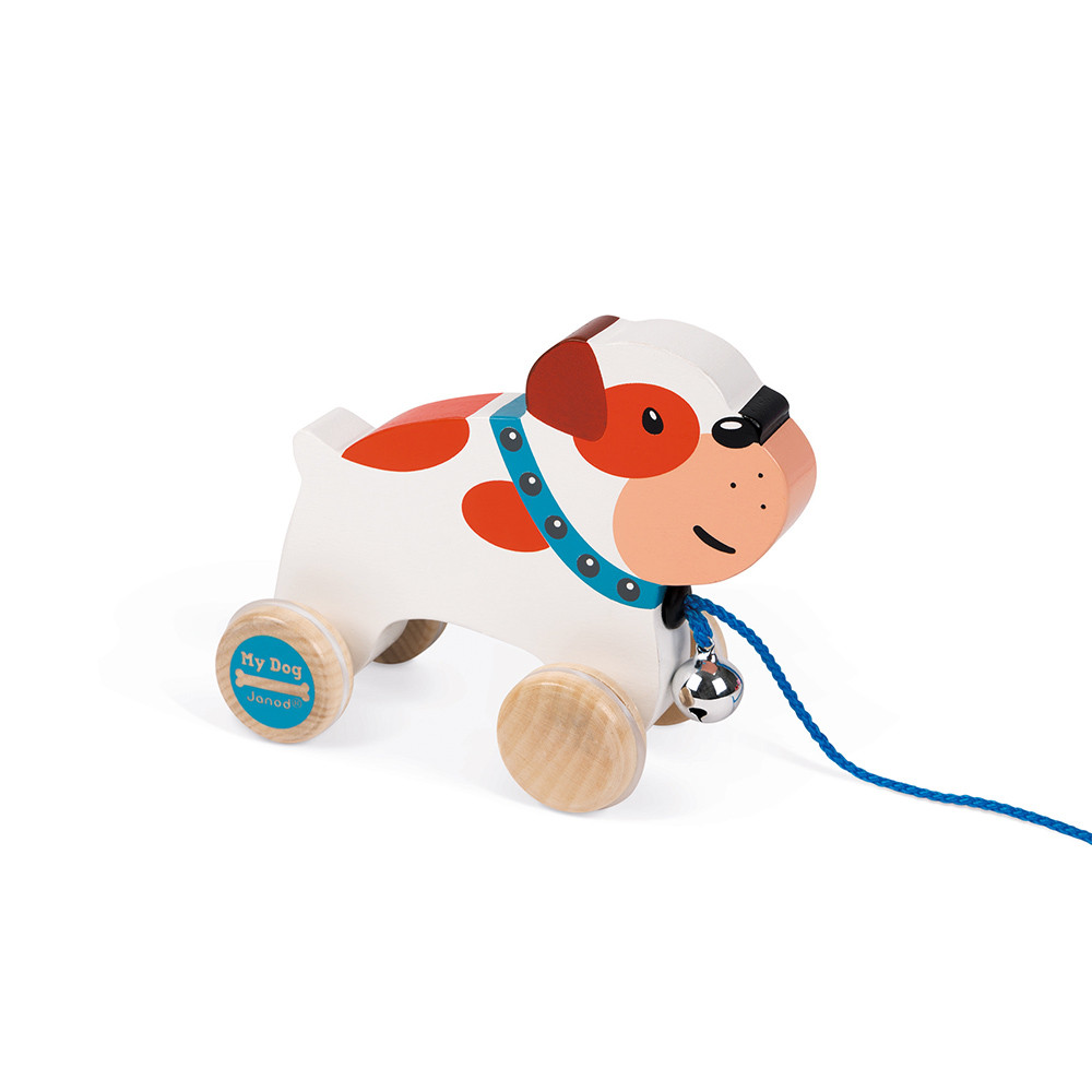 janod pull along dog