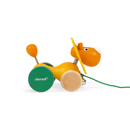 lion push along toy