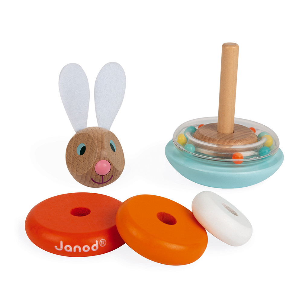 rabbit stacking toy