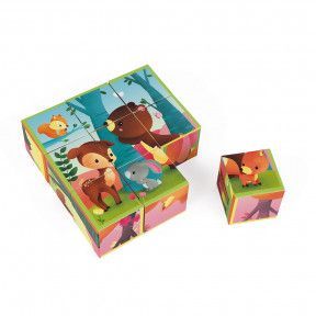 Kubkid 9 Blocks Forest Animals