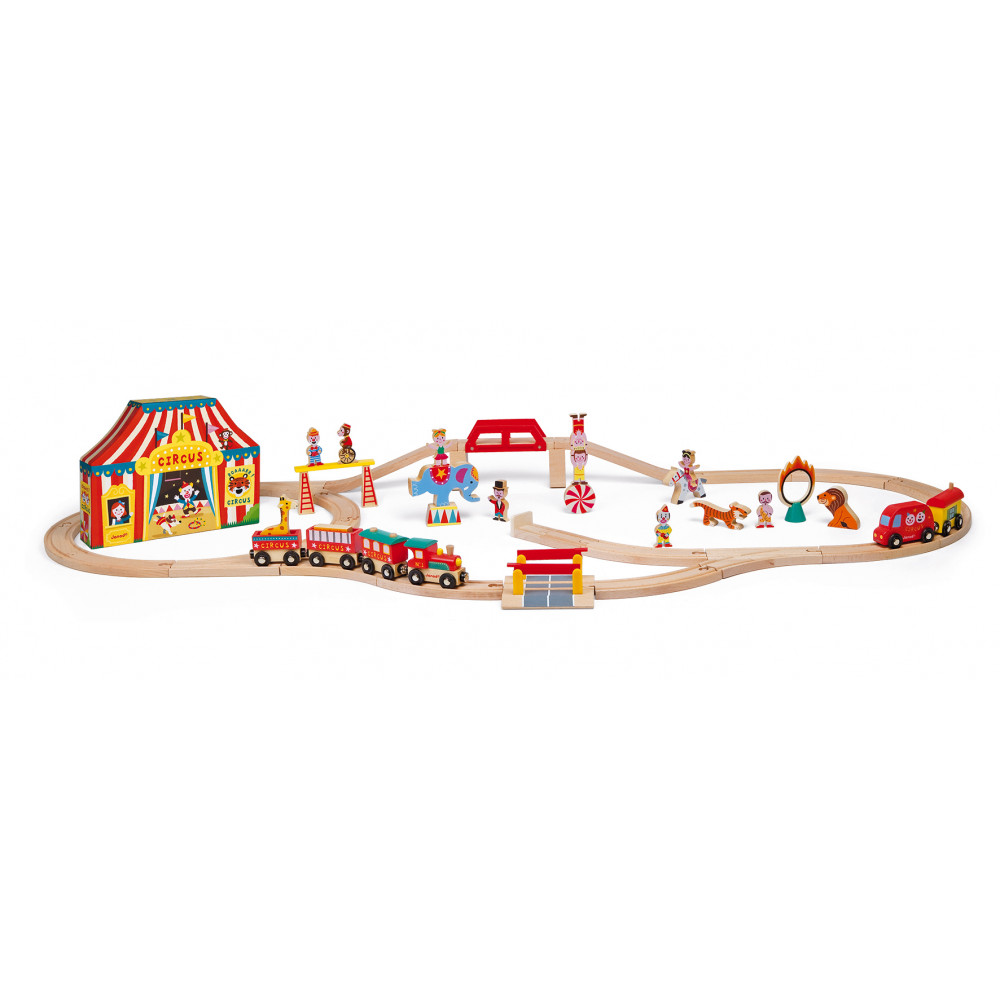janod story express safari train set