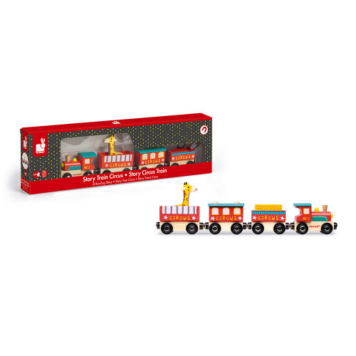 janod circus train set