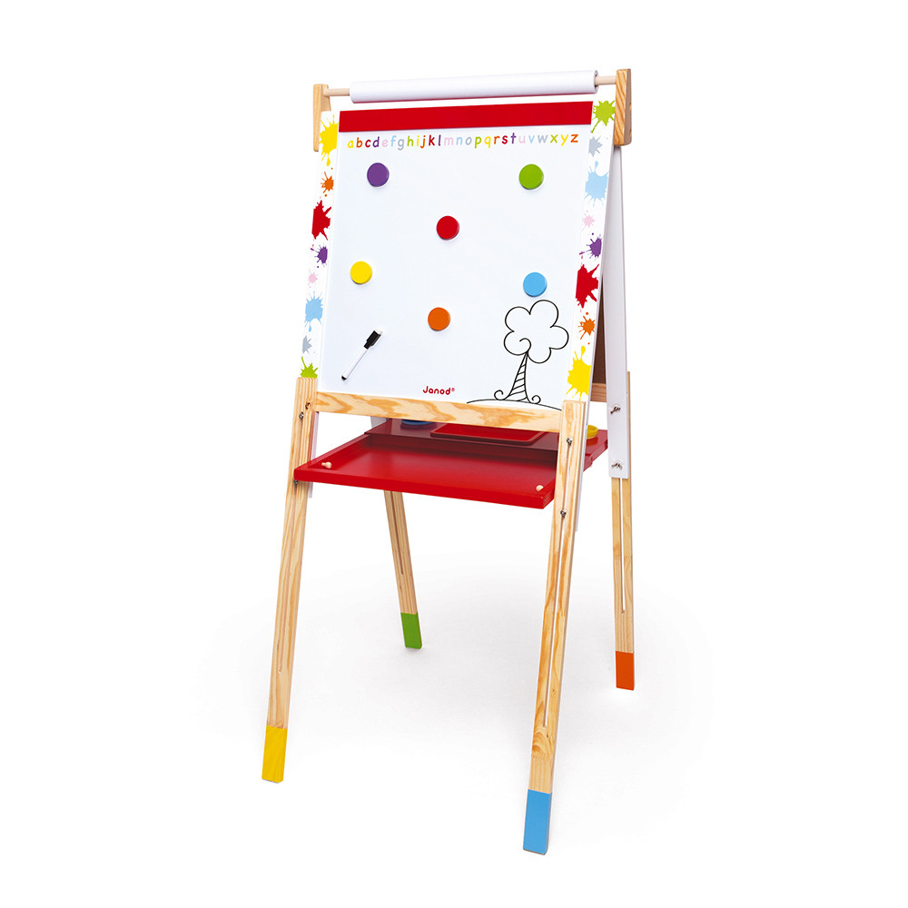 Tableau blanc pour enfants à partir de Panneau en bois magnétique et double  face de 3