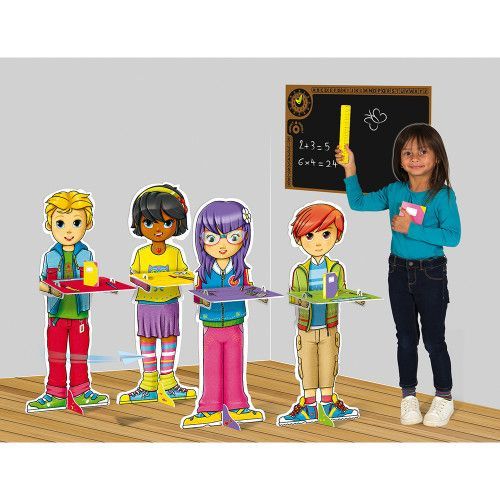 Jeu de la Vraie Maîtresse 250 accessoires imitation professeur enfant à partir de 3 ans