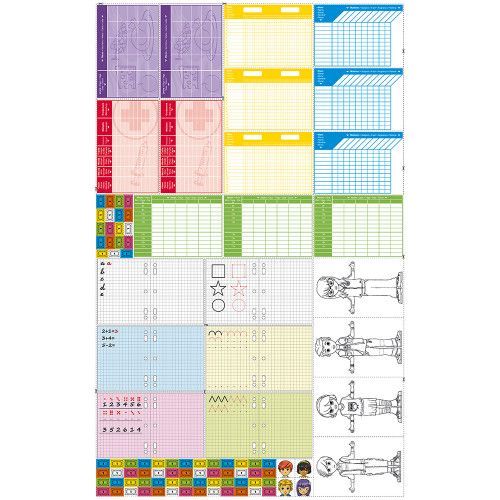 Jeu de la Vraie Maîtresse 250 accessoires imitation professeur enfant à partir de 3 ans