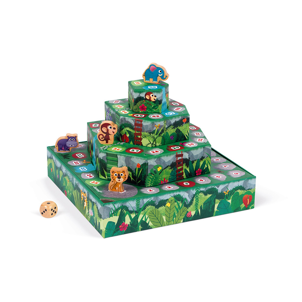 Jungle! Janod Racing Board Game