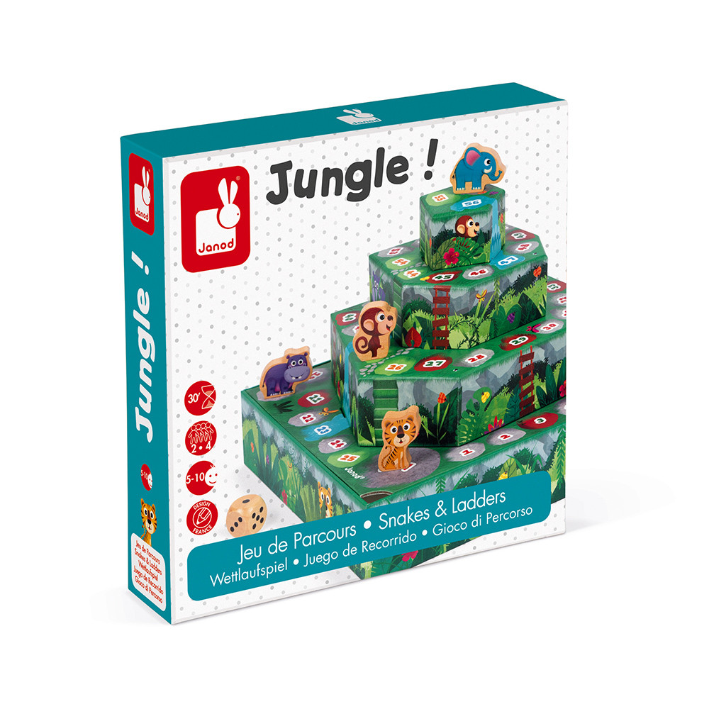 Racing Board Game Jungle!