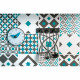 Maxi Cuisine Lagoon en bois sonore lumineuse bleu 15 accessoires enfant à partir de 3 ans