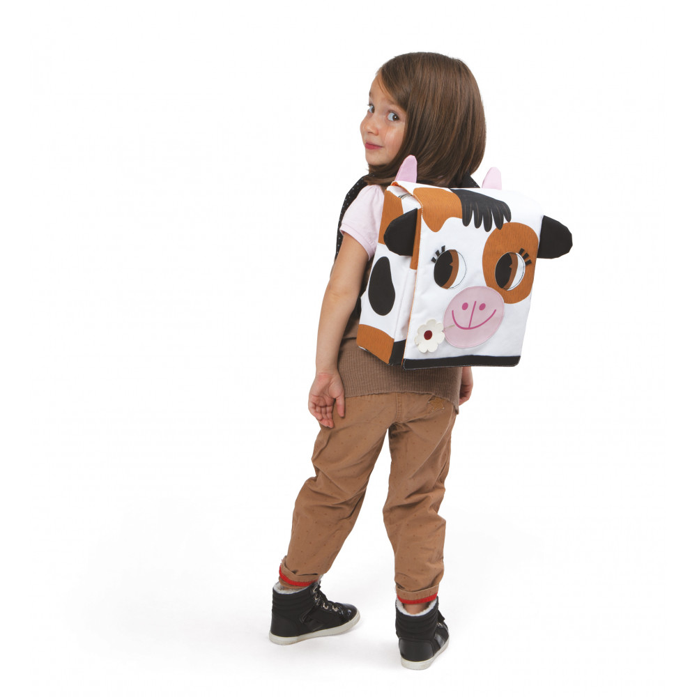cow backpack purse
