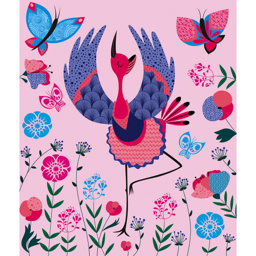 Motifs à Frotter et Tampons Jolis Animaux