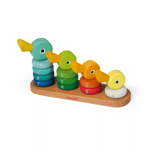 JANOD - Empilable duck Family (bois) - Dès 1 An sur marjanemall aux  meilleurs prix au Maroc