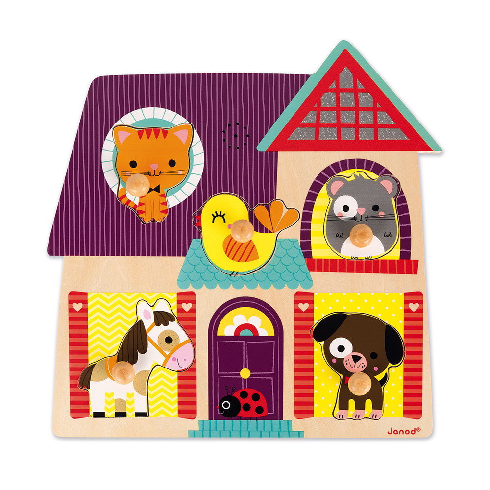 Mini Puzzle In Legno Bartl 102149 | Gioco Rompicapo Tascabile | 7 Pezzi | Made In Germany